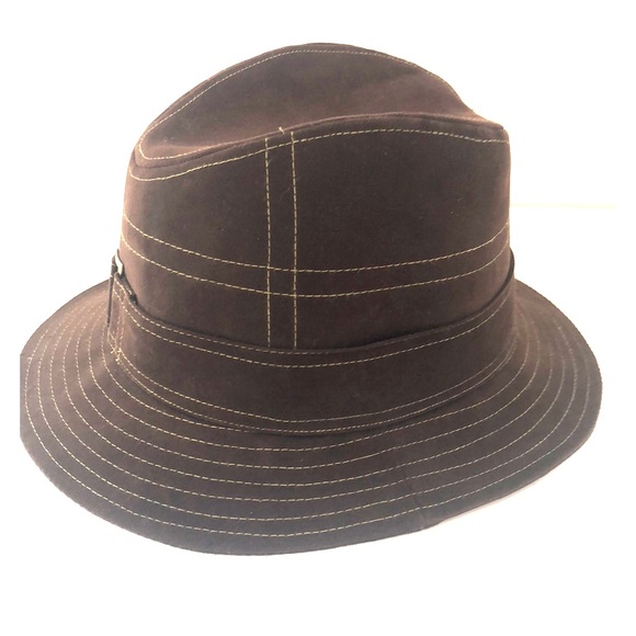 Steve Madden Accessories Unisex Steve Madden Fedora Hat Brown Size